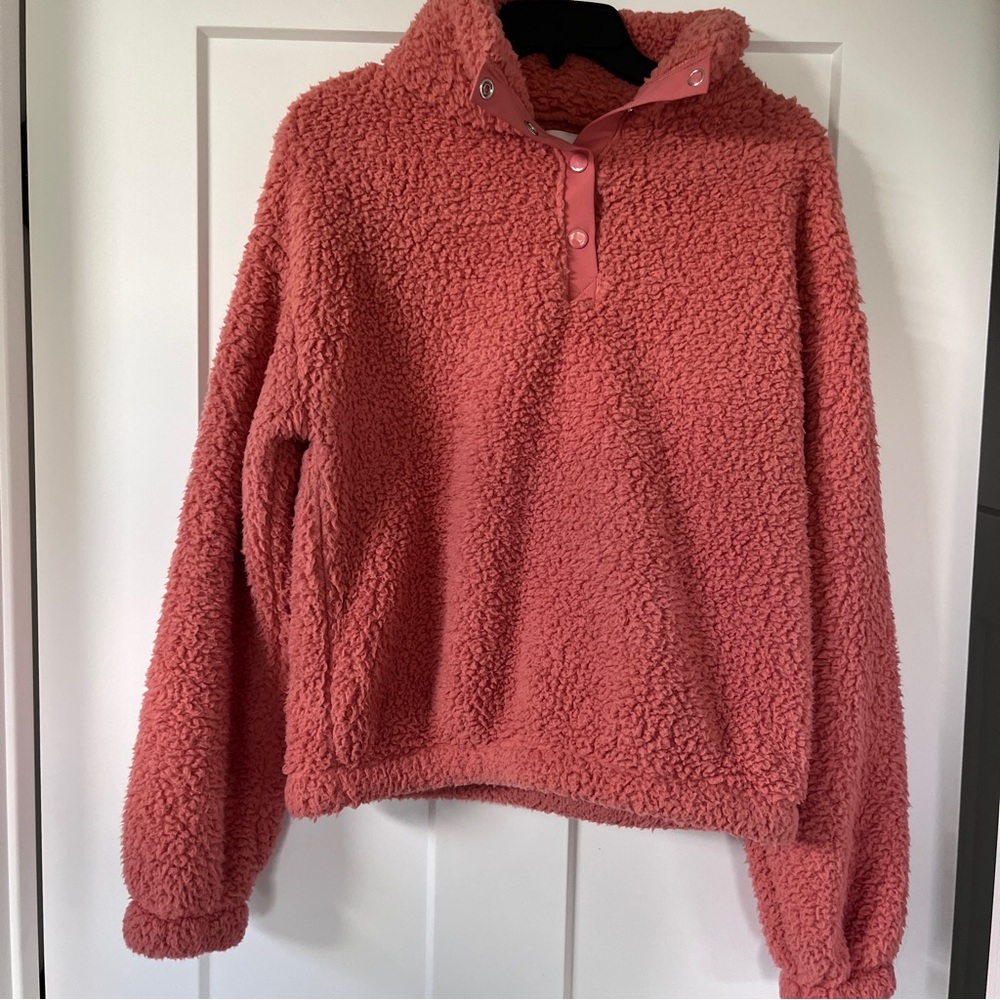 Sherpa Cropped Sweater
